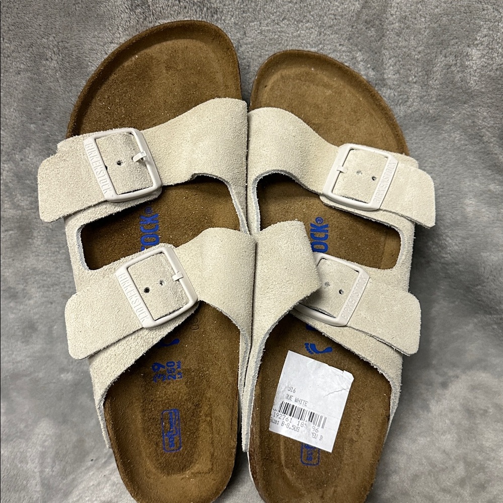 Birkenstock Arizona Soft Footbed Slide Sandals Size 39 - Picture 6 of 7